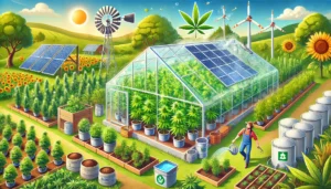 Sustainable cannabis cultivation practices and procedures