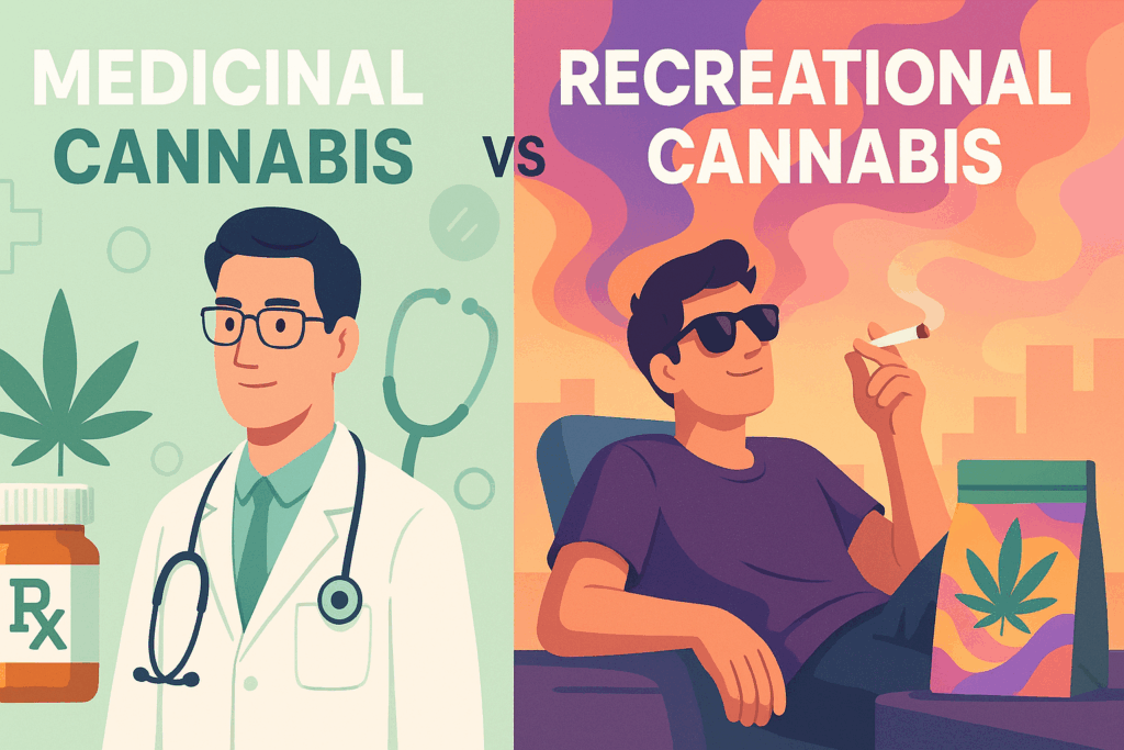 Medicinal vs. Recreational Cannabis: Key Differences, Benefits, and Legal Insights for Professionals